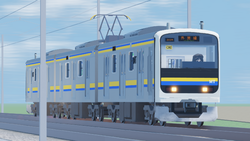 2000系2100番台 (コタC302編成, みどり台-江坂野 間)