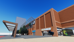 舞山駅南口（2023年8月18日）